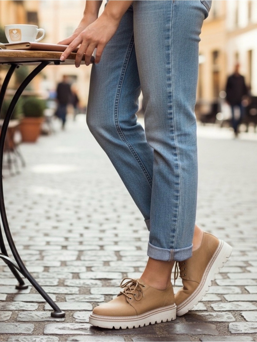 Dolce Vita Martie Platform Suede Oxfords